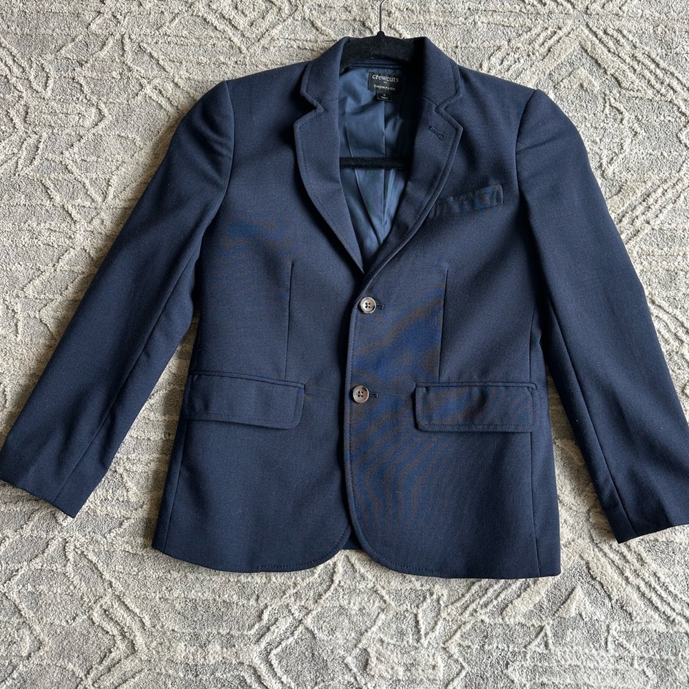 Crewcuts by J. Crew Thompson Suit. 100 percent wool. Size 8.